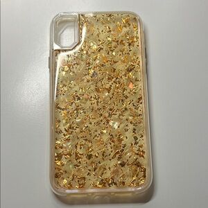 Rose Gold Glitter Phone Case- iPhone Xr